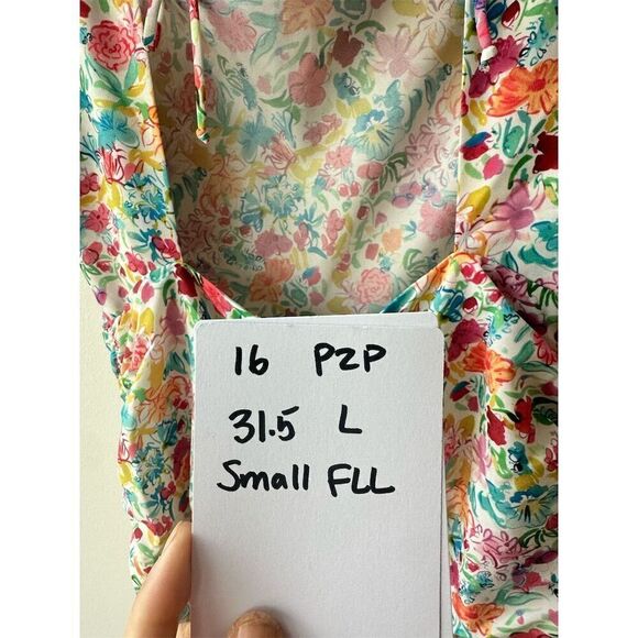 For Love & Lemons Leah Floral Mini Dress Women's Size S Party 499 - Picture 6 of 6